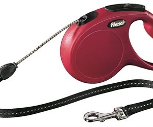 Flexi rollijn classic cord rood
