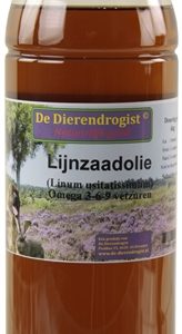 Dierendrogist lijnzaadolie