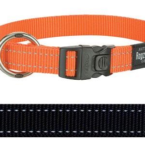 Rogz for dogs fanbelt halsband zwart