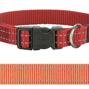 Rogz for dogs snake halsband oranje
