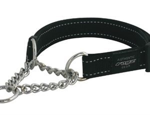 Rogz for dogs lumberjack choker zwart