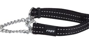 Rogz for dogs snake choker zwart