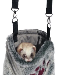 Snuggles draagzak pluche knaagdier