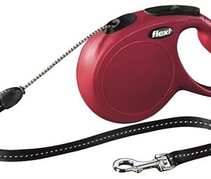 Flexi rollijn classic cord rood