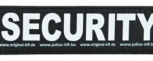 Julius k9 labels voor power-harnas / tuig security