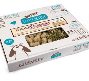Bunny nature snuffelmat hooi / hennep