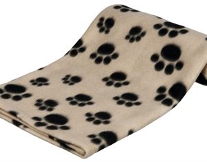Trixie beany fleece hondendeken beige