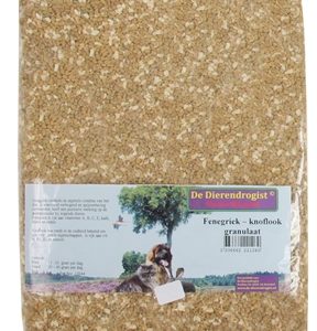 Dierendrogist fenegriek/knoflook