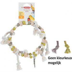Zolux schommel houten wiel met kralen assorti