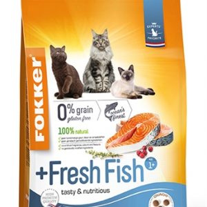 Fokker kat +fresh fish