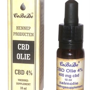Cebede cbd olie 4% zalm