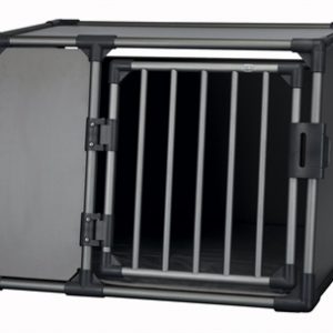 Trixie vervoersbox aluminium grafiet