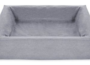 Bia bed cotton overtrek hondenmand grijs