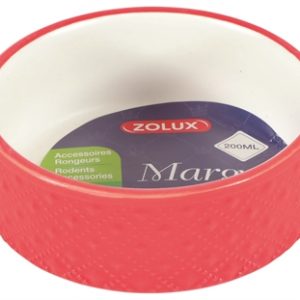 Zolux voerbak knaagdier margot rood