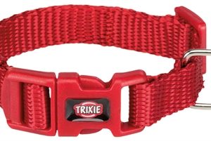 Trixie halsband hond premium rood
