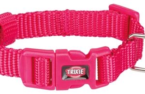 Trixie halsband hond premium fuchsia