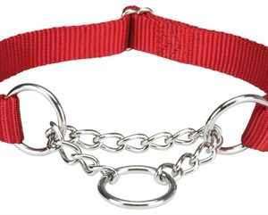 Trixie halsband hond premium choker rood