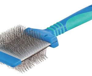 Vivog borstel dubbelzijdig buigbaar blauw