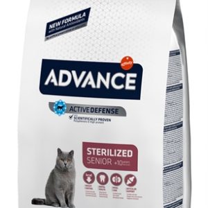 Advance cat sterilized sensitive senior 10+