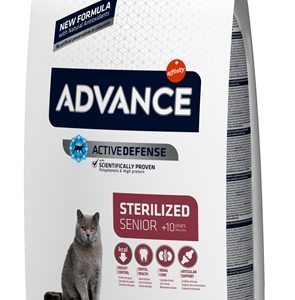 Advance cat sterilized sensitive senior 10+
