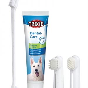 Trixie gebitsverzorgingsset hond
