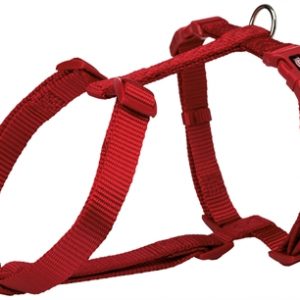 Trixie hondentuig premium h-tuig rood
