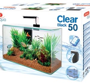 Zolux aquarium clear kit zwart