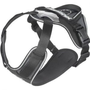 Julius k9 idc hondentuig longwalk zwart / grijs