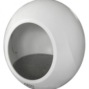 Croci kattenmand huis domus wit