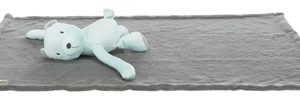 Trixie junior speelset deken en beer grijs / mintgroen