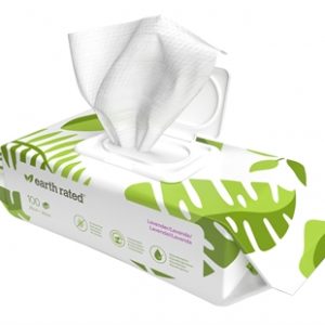 Earth rated dog wipes lavendel composteerbaar