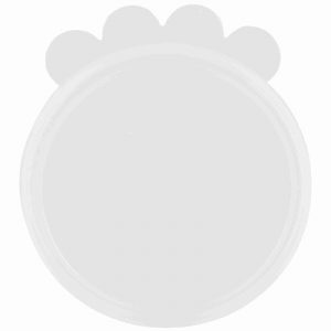Trixie deksel voor blik silicone transparant