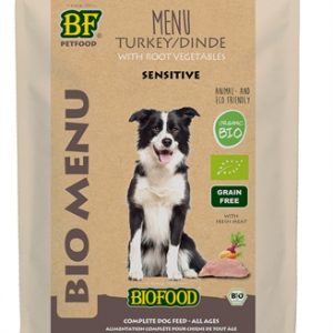 Biofood organic hond kalkoen menu pouch