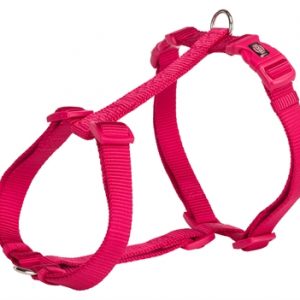 Trixie hondentuig premium h-tuig-tuig fuchsia