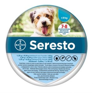 Seresto teken- en vlooienband kleine hond