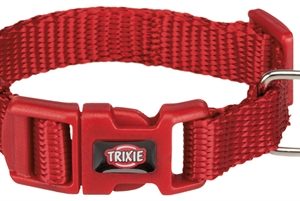 Trixie halsband hond premium rood