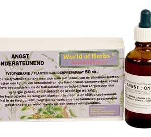 World of herbs fytotherapie angst ondersteunend