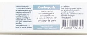Dierendrogist oordruppels hond / kat