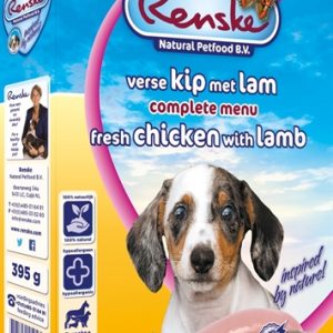 Renske vers vlees puppy