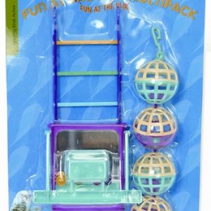 Happy pet bird toy mp bal/ladder/perch