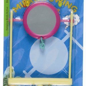 Happy pet fun at the fair mirror swing