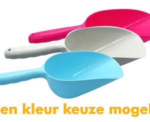 Happy pet food scoop