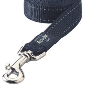 Rogz for dogs fanbelt long lijn blauw