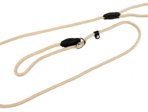 Hunter retrieverlijn met stop freestyle beige